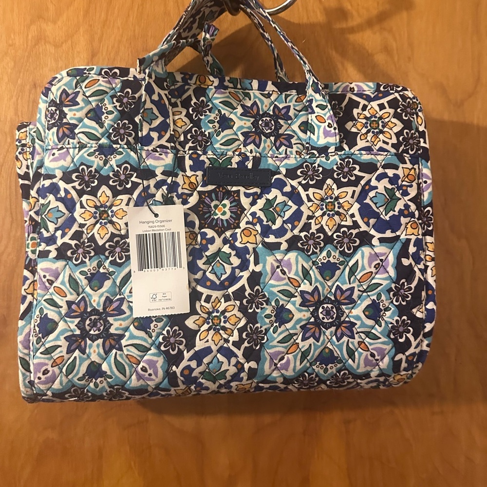 Vera Bradley Cotton Hanging Travel Organizer